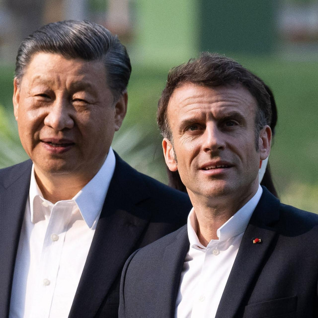 &lt;p&gt;Xi Jinping i Emmanuel Macron &lt;/p&gt;