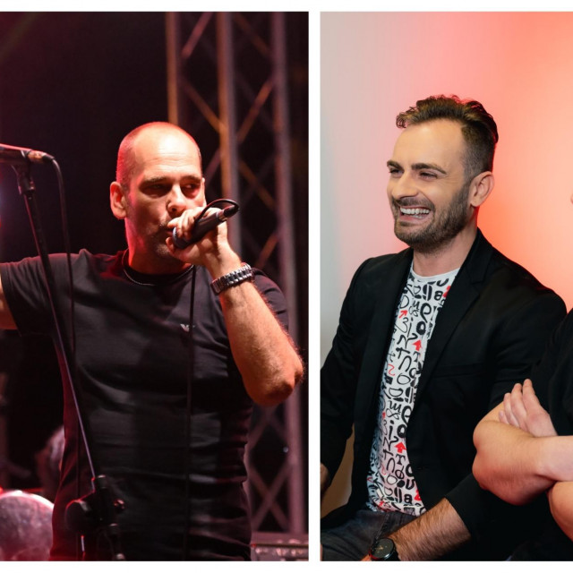 &lt;p&gt;Alen Nižetić (lijevo) zaštitni je glas hajdukovih fešti. Desno su Mario Regelja i Igor Stanković, članovi benda ‘Ljubavnici‘&lt;/p&gt;