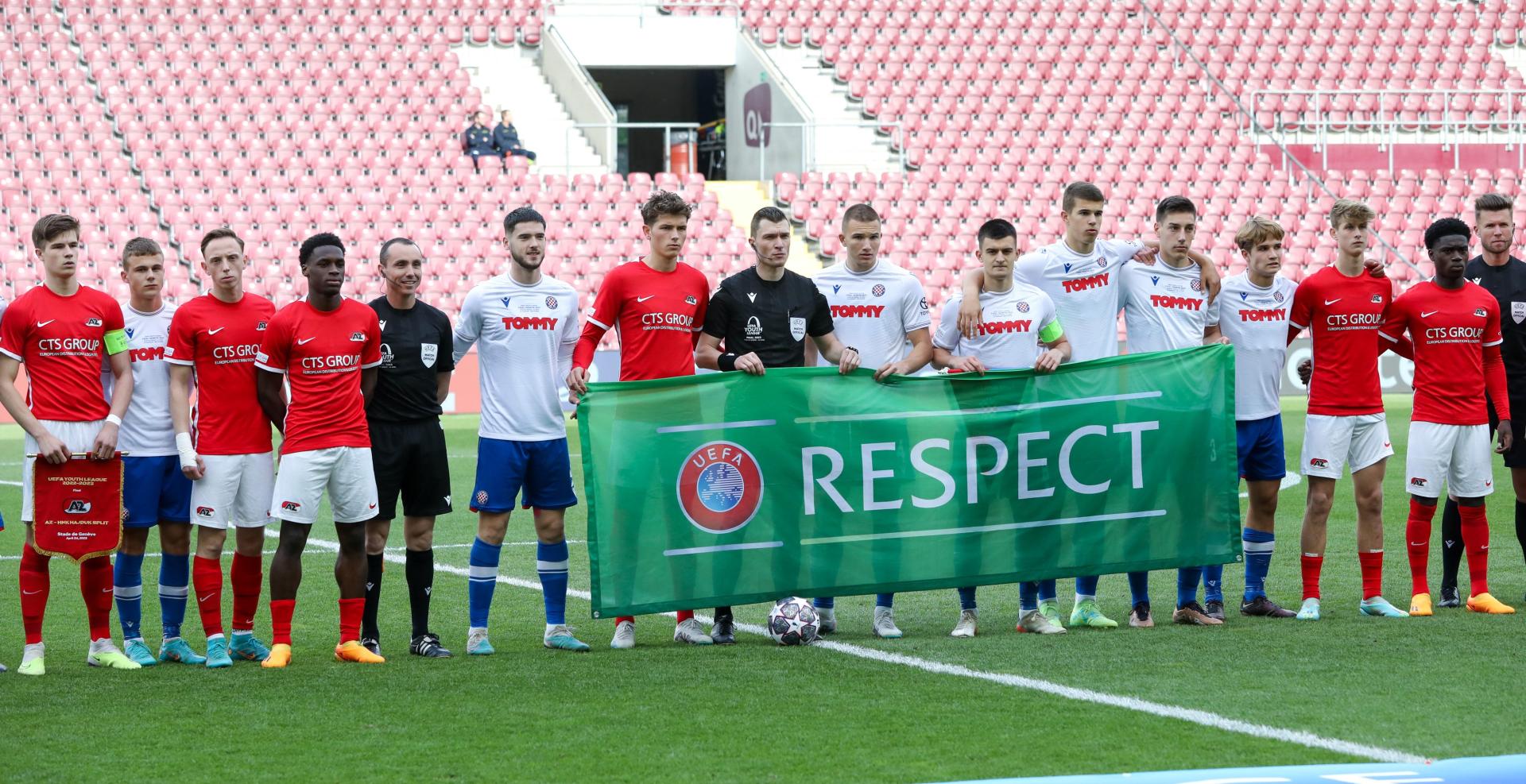 U19 HAJDUK - AZ 0:5 Debakl juniora Hajduka u finalu Lige prvaka 