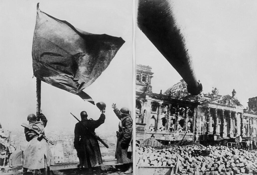 &lt;p&gt;Simbol pobjede, sovjetski vojnici dižu zastavu na razoreni Reichstag&lt;/p&gt;