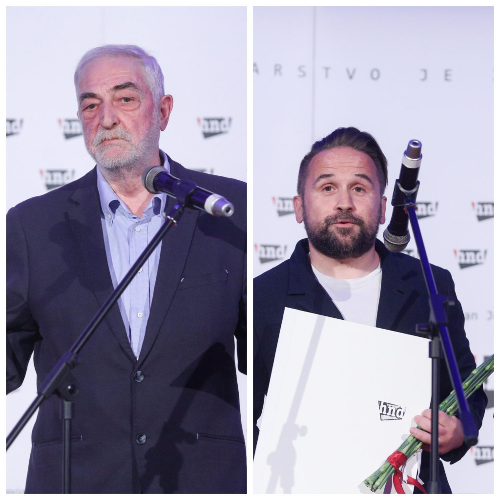 &lt;p&gt;HND nagradio novinare Luka Braila i Ilka Ćimića&lt;/p&gt;