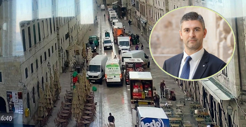 &lt;p&gt;Gradonačelnik Mato Franković osvrnuo se na opskrbna vozila duž Straduna&lt;/p&gt;
