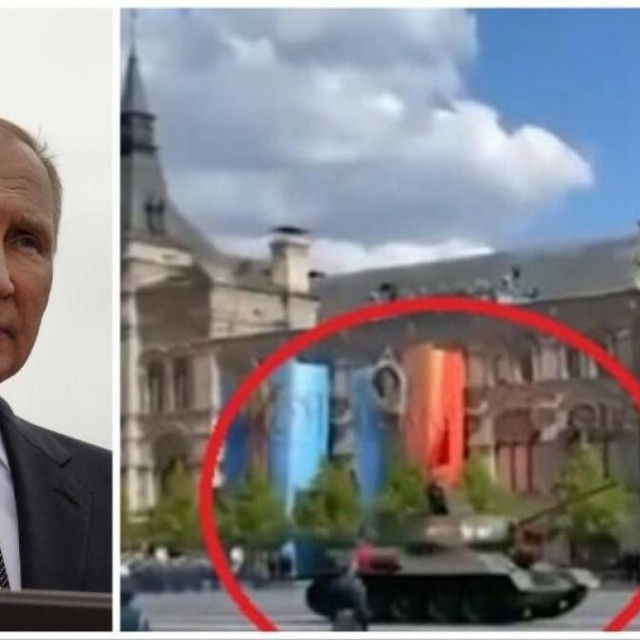 &lt;p&gt;Vladimir Putin, vojna parada u Moskvi&lt;/p&gt;
