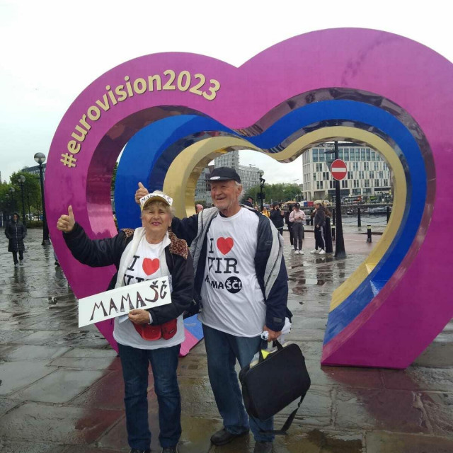 &lt;p&gt;Marica (74) i Mijat Barišić (77) iz Vira su stigli u Liverpool kako bi podržali Let 3&lt;/p&gt;