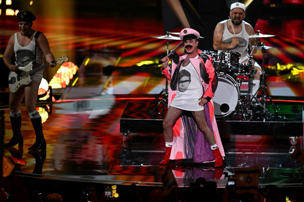 &lt;p&gt;Rock band Let 3 representing Croatia performs during the first semi-final of the 2023 Eurovision Song contest at the M&amp;S Bank Arena in Liverpool, northern England, on May 9, 2023. (Photo by Paul ELLIS/AFP)&lt;/p&gt;