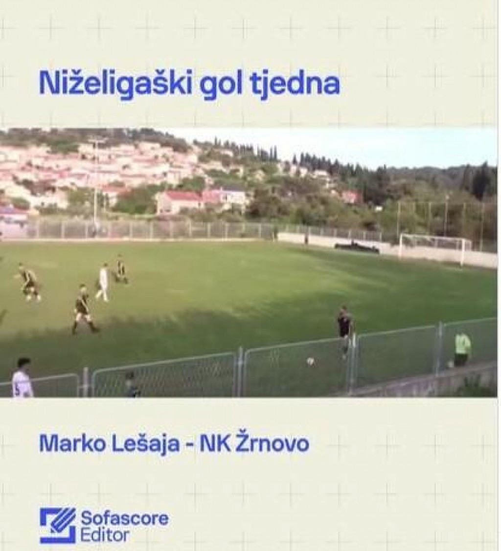&lt;p&gt;Marko Lešaja dao je nabolji niželigaški gol prema stranici Sofascore&lt;/p&gt;