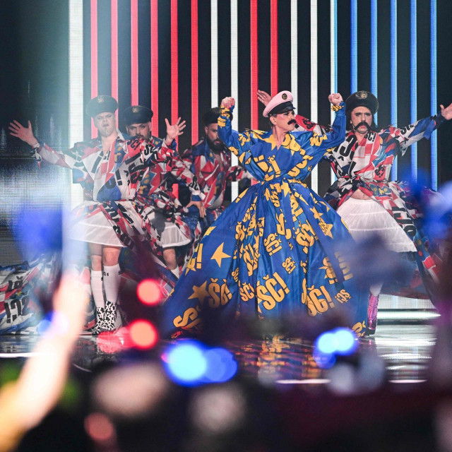 &lt;p&gt;Rock band Let 3 of Croatia appears on stage during the final of the Eurovision Song contest 2023 on May 13, 2023 at the M&amp;S Bank Arena in Liverpool, northern England. (Photo by Oli SCARFF/AFP)&lt;/p&gt;
