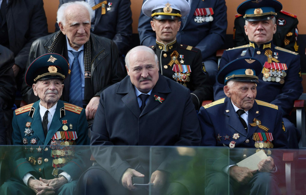 &lt;p&gt;Lukašenko na Paradi pobjede u Moskvi&lt;/p&gt;