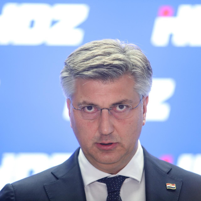 &lt;p&gt;Zagreb, 220523.&lt;br&gt;
Izjava premijera Andreja Plenkovica nakon sjednice sireg Predsjednistva HDZ-a u sjedistu stranke.&lt;br&gt;
