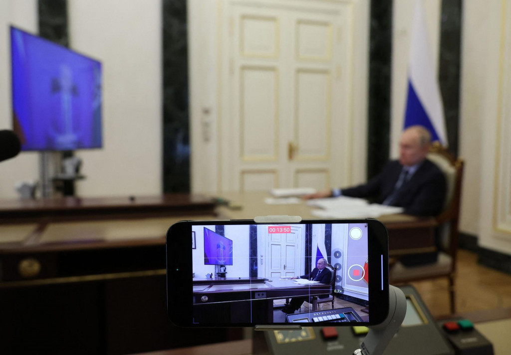 &lt;p&gt;Putin u svome uredu u Kremlju&lt;/p&gt;