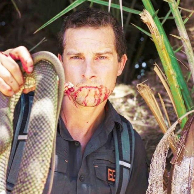 &lt;p&gt;Bear Grylls&lt;/p&gt;