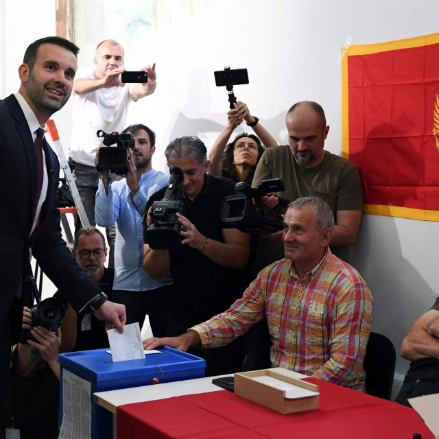 &lt;p&gt;Premijerski kandidat Milojko Spajić glasao je danas u Podgorici&lt;/p&gt;