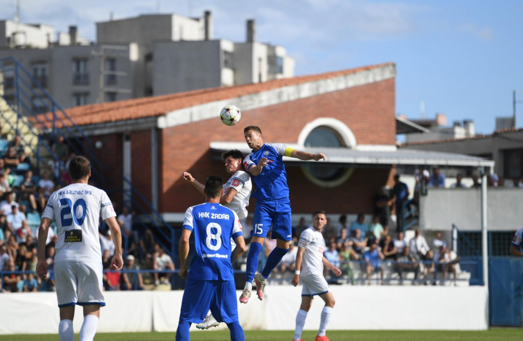 &lt;p&gt;Igraliste Stanovi. Nogometna utakmica kvalifikacija za SuperSport 2. NL, Zadar - Karlovac 1919. Na fotografiji: Jure Jerbic.&lt;br&gt;
 &lt;/p&gt;