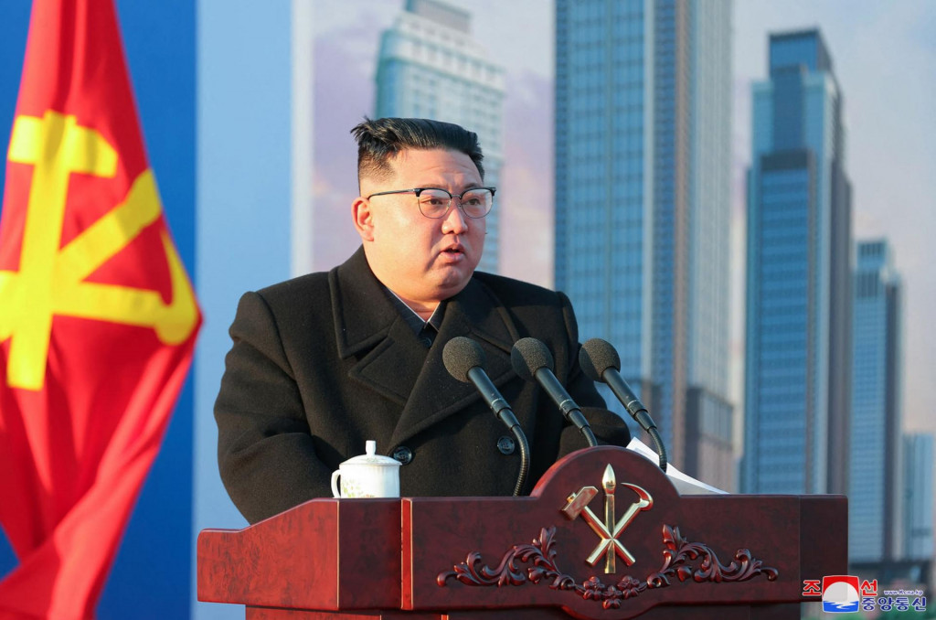&lt;p&gt;This photo taken on February 25, 2023 and released on February 26, 2023 by North Korea‘s official Korean Central News Agency (KCNA) shows North Korean leader Kim Jong Un attending the ground-breaking ceremony for the construction of a new street at Sopho area of Pyongyang city. (Photo by KCNA VIA KNS/AFP)/South Korea OUT/---EDITORS NOTE--- RESTRICTED TO EDITORIAL USE - MANDATORY CREDIT ”AFP PHOTO/KCNA VIA KNS” - NO MARKETING NO ADVERTISING CAMPAIGNS - DISTRIBUTED AS A SERVICE TO CLIENTS/THIS PICTURE WAS MADE AVAILABLE BY A THIRD PARTY. AFP CAN NOT INDEPENDENTLY VERIFY THE AUTHENTICITY, LOCATION, DATE AND CONTENT OF THIS IMAGE ---/&lt;/p&gt;