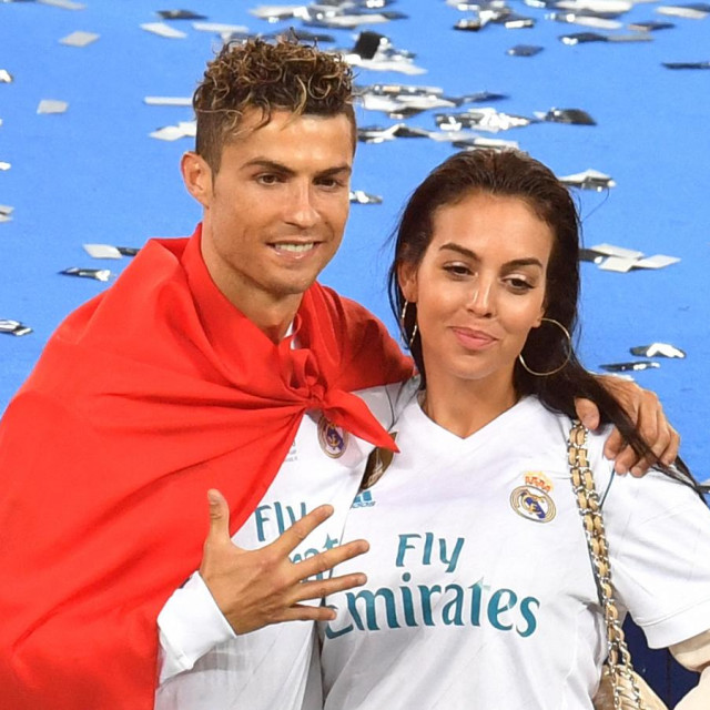 &lt;p&gt;Cristiano i georgina nakon što je on s Real Madridom osvojio titulu europskog prvaka 2018. godine&lt;/p&gt;