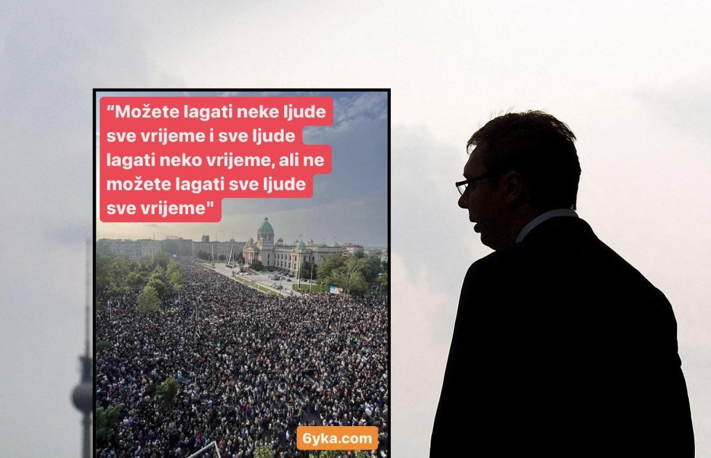 &lt;p&gt;Aleksandar Vučić krivca za prosvjede pronašao je u nacionalnoj televiziji&lt;/p&gt;