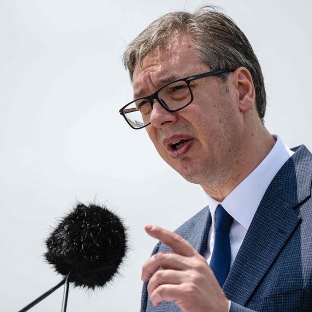 <p>Srpski predsjednik Aleksandar Vučić</p>