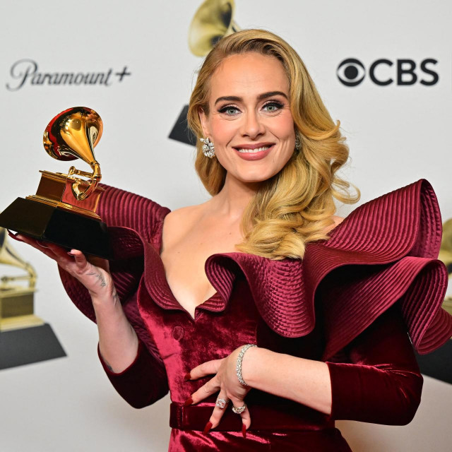 &lt;p&gt;Adele na dodjeli nagrada Grammy u veljači ove godine&lt;/p&gt;