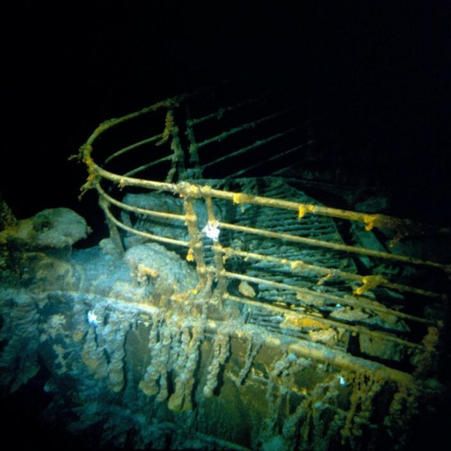 &lt;p&gt;Olupina Titanica privlači ronioce, snimka pramca broda 1986. godine&lt;/p&gt;
