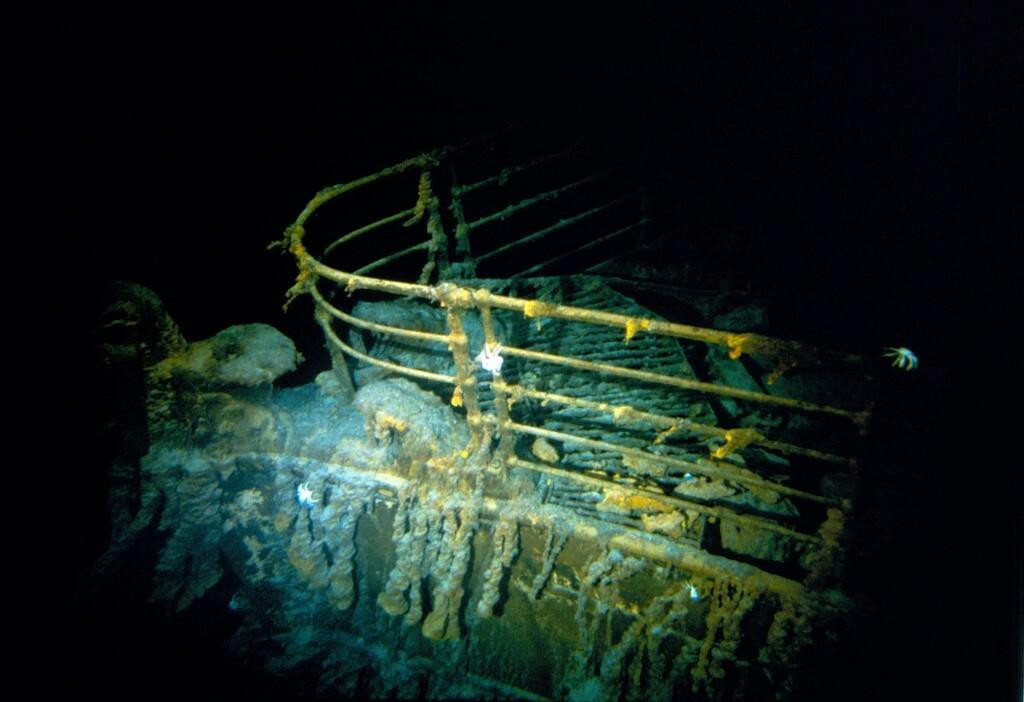 &lt;p&gt;Olupina Titanica privlači ronioce, snimka pramca broda 1986. godine&lt;/p&gt;