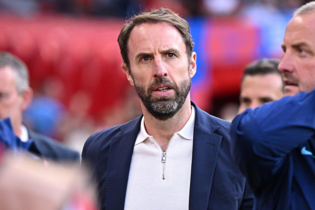 &lt;p&gt;England‘s manager Gareth Southgate arrives ahead of the UEFA Euro 2024 group C qualification football match between England and North Macedonia at Old Trafford in Manchester, north west England, on June 19, 2023. (Photo by Oli SCARFF/AFP)/NOT FOR MARKETING OR ADVERTISING USE/RESTRICTED TO EDITORIAL USE&lt;/p&gt;