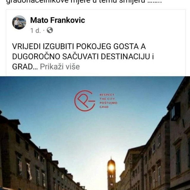 &lt;p&gt;Post Mata Frankovića kojeg je podržao bivši gradonačelnik Vido Bogdanović&lt;/p&gt;