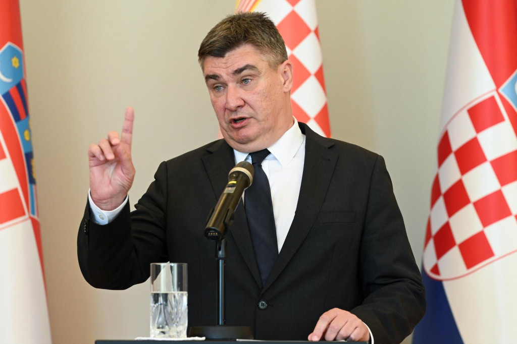 &lt;p&gt;Zagreb, 040723.&lt;br&gt;
Predsjednik Republike Hrvatske Zoran Milanovic odrzao je konferenciju za medije u Uredu predsjednika.&lt;br&gt;