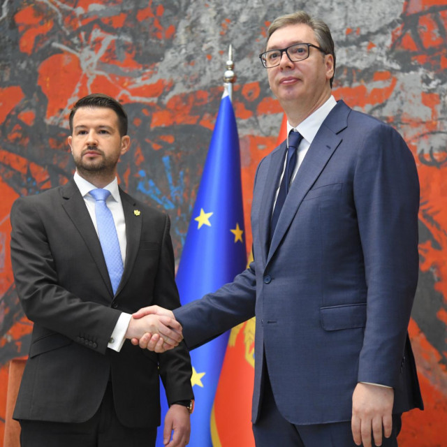 &lt;p&gt;Aleksandar Vučić je prije samo sedam dana primko predsjednika Crne Gore Jakova Milatovića. Nisu se baš nešto smiješili...&lt;/p&gt;

&lt;p&gt; &lt;/p&gt;

&lt;p&gt; &lt;/p&gt;