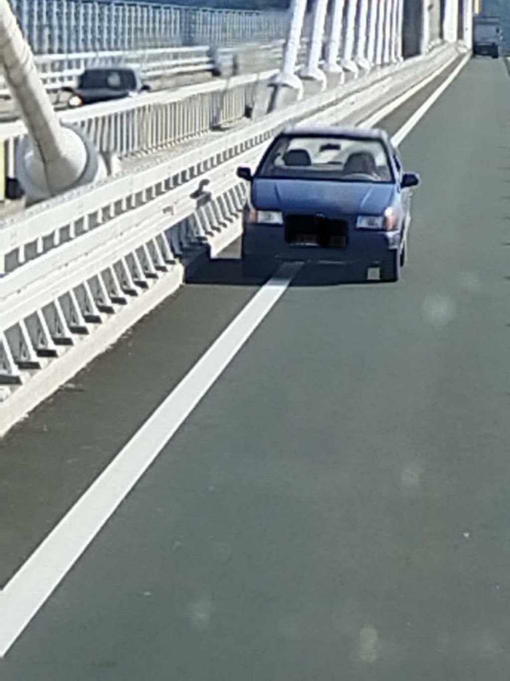 &lt;p&gt;Na Pelješkom mostu vozila osobno vozilo u suprotnom smjeru&lt;/p&gt;