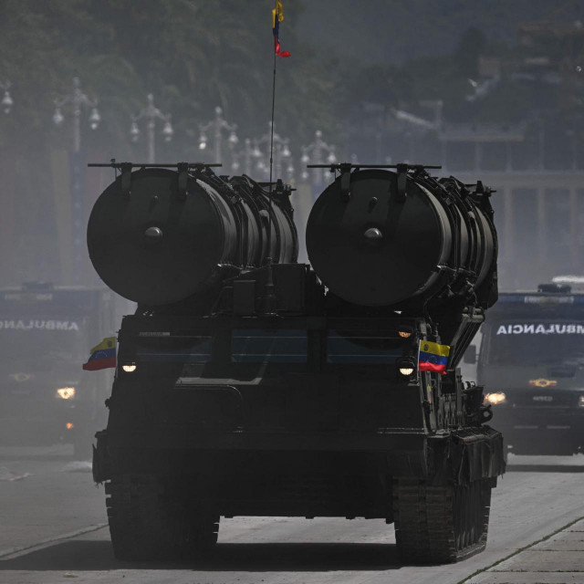 &lt;p&gt;A Russian S-300 anti-aircraft missile system is seen during a rehearsal parade within the framework of the Independence Day celebrations at the Fort Tiuna in Caracas on July 3, 2023. (Photo by Federico PARRA/AFP)&lt;/p&gt;