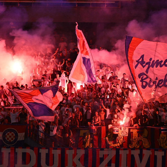 &lt;p&gt;Navijači Hajduka u Maksimiru&lt;/p&gt;