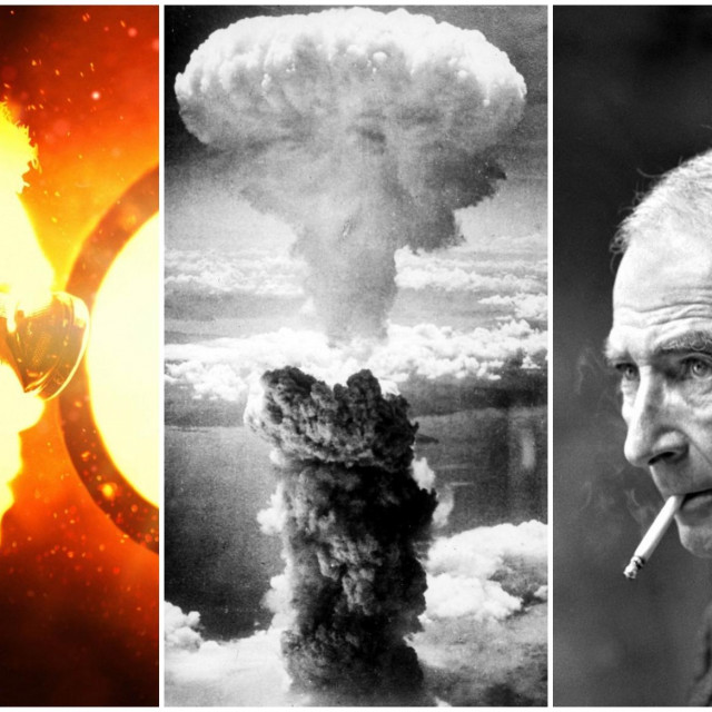 &lt;p&gt;Slijeva nadesno: Prizor iz filma ”Oppenheimer”; eksplozija atomske bombe u Nagasakiju; njezin kreator Robert Oppenheimer&lt;/p&gt;
