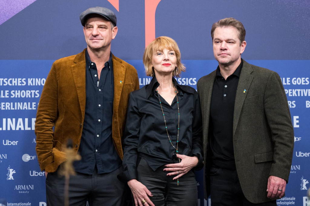 &lt;p&gt;Nenad Ćićin-Šain, Vesna Andrea Zaimović i Matt Damon na presici filma ‘Poljubite budućnost‘ na Berlinaleu u siječnju&lt;/p&gt;