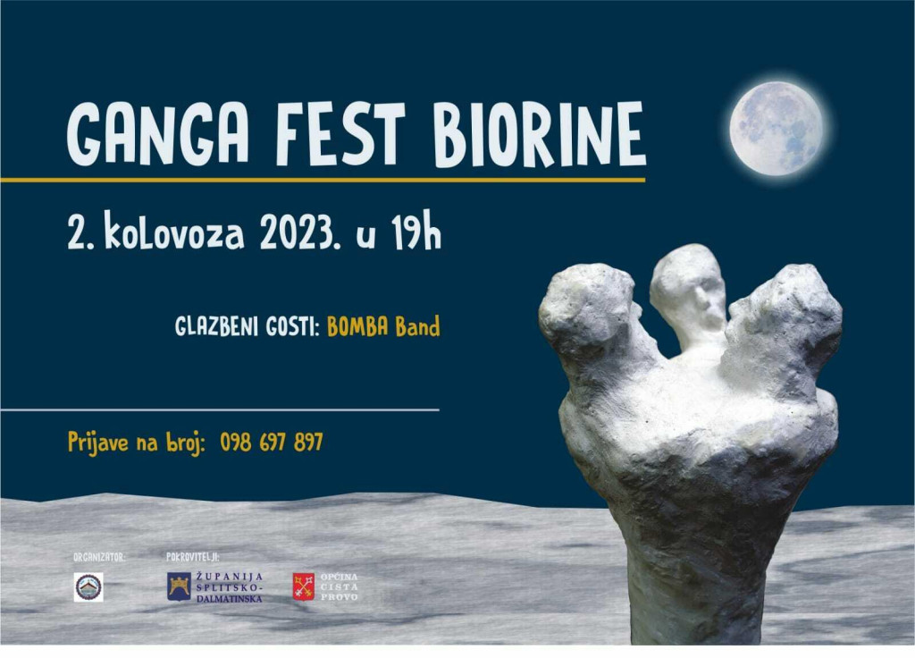&lt;p&gt;Najavni plakat za festival gange u Biorinama 2023.&lt;/p&gt;