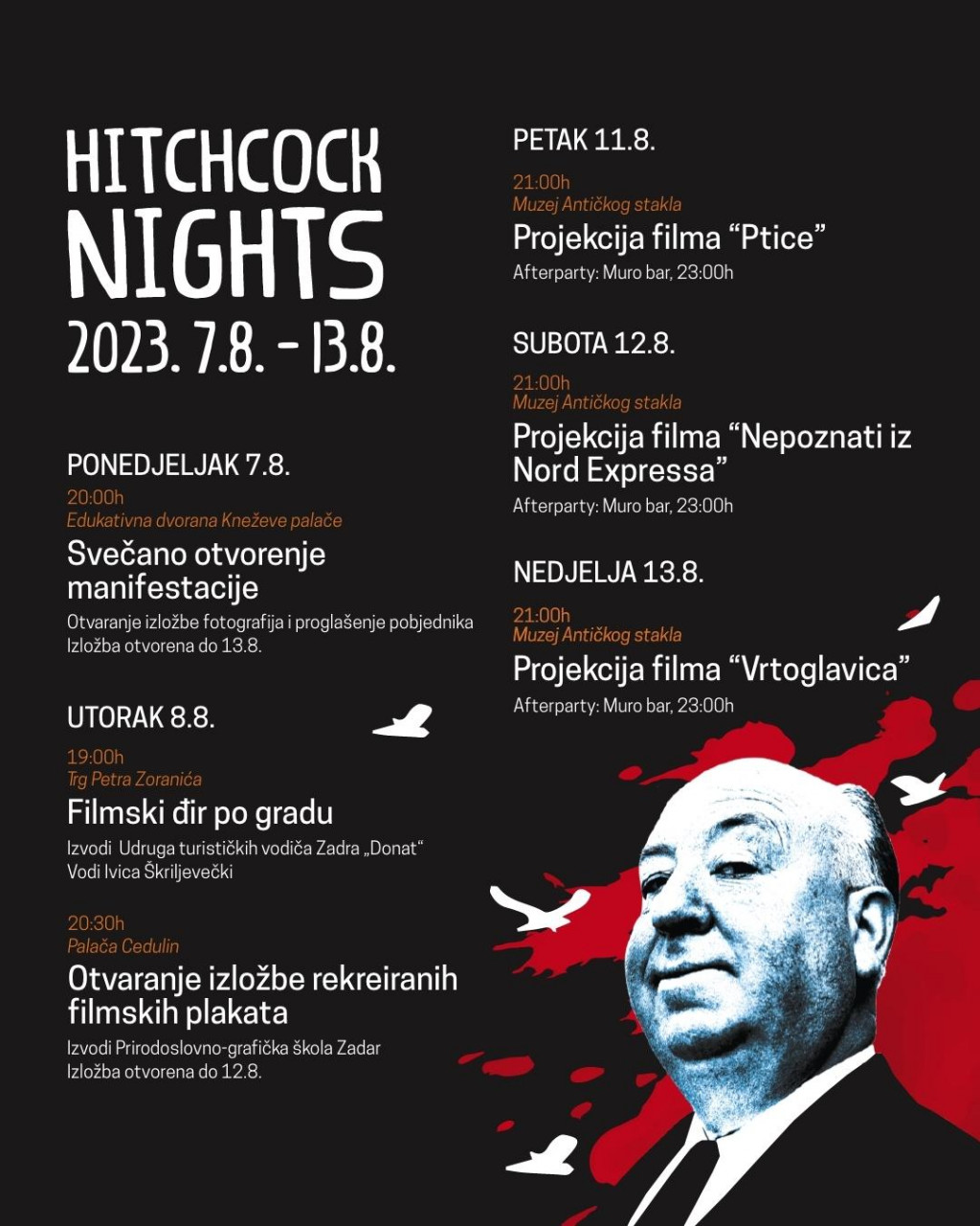 &lt;p&gt;Objavljen detaljan program ”Hitchock Nights!&lt;/p&gt;