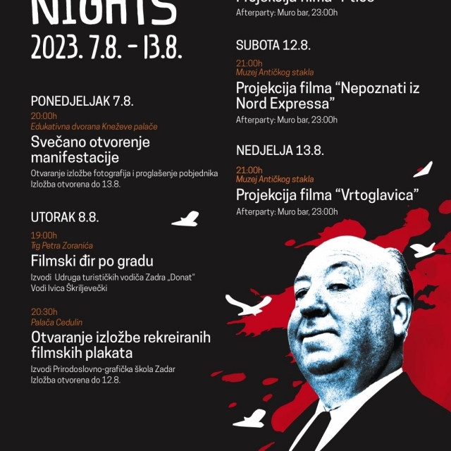 <p>Hitchock nights</p>