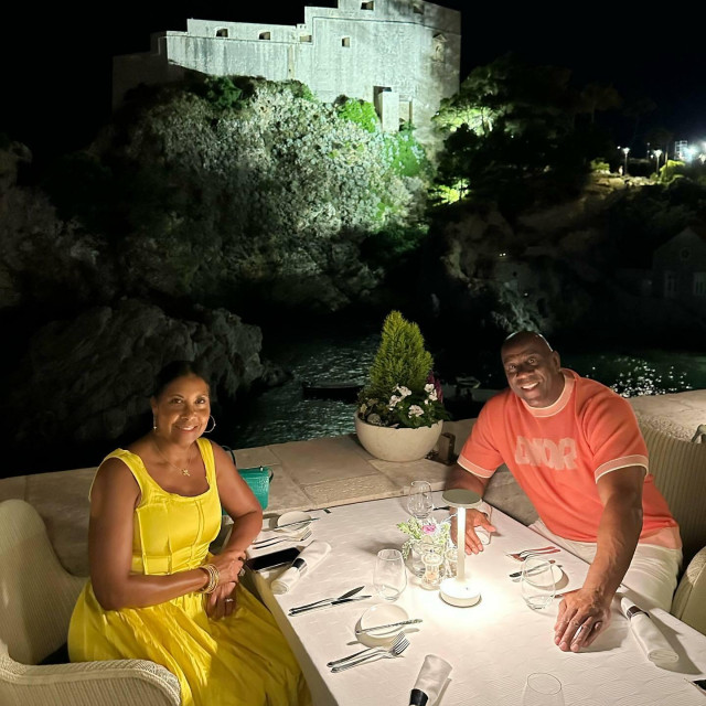 &lt;p&gt;Magic Johnson sa suprugom u Dubrovniku&lt;/p&gt;