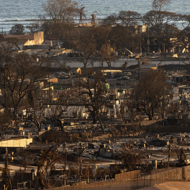 &lt;p&gt;TOPSHOT - Burned houses and buildings are pictured in the aftermath of a wildfire, is seen in Lahaina, western Maui, Hawaii on August 12, 2023. Hawaii‘s Attorney General, Anne Lopez, said August 11, she was opening a probe into the handling of devastating wildfires that killed at least 80 people in the state this week, as criticism grows of the official response. The announcement and increased death toll came as residents of Lahaina were allowed back into the town for the first time. (Photo by Yuki IWAMURA/AFP)&lt;/p&gt;