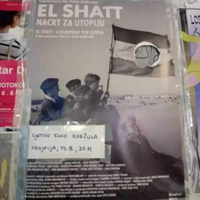 &lt;p&gt;Zvijezda na plakatu za film ‘El Shatt‘ na Korčuli nije svijetlila do jutra, otkinuta je s plakata&lt;/p&gt;