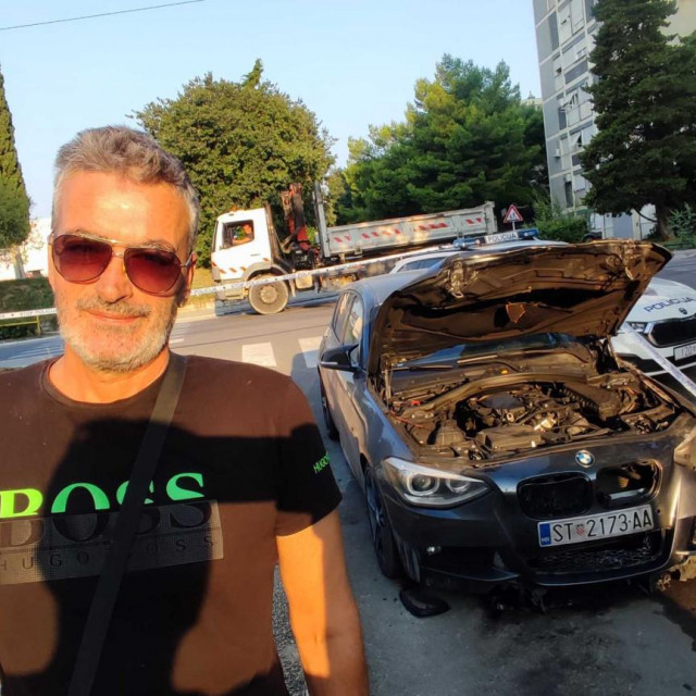 &lt;p&gt;izgoreni BMW kod kafića Borsalino i njegov vlasnik Zvonimir Perak (51)&lt;/p&gt;