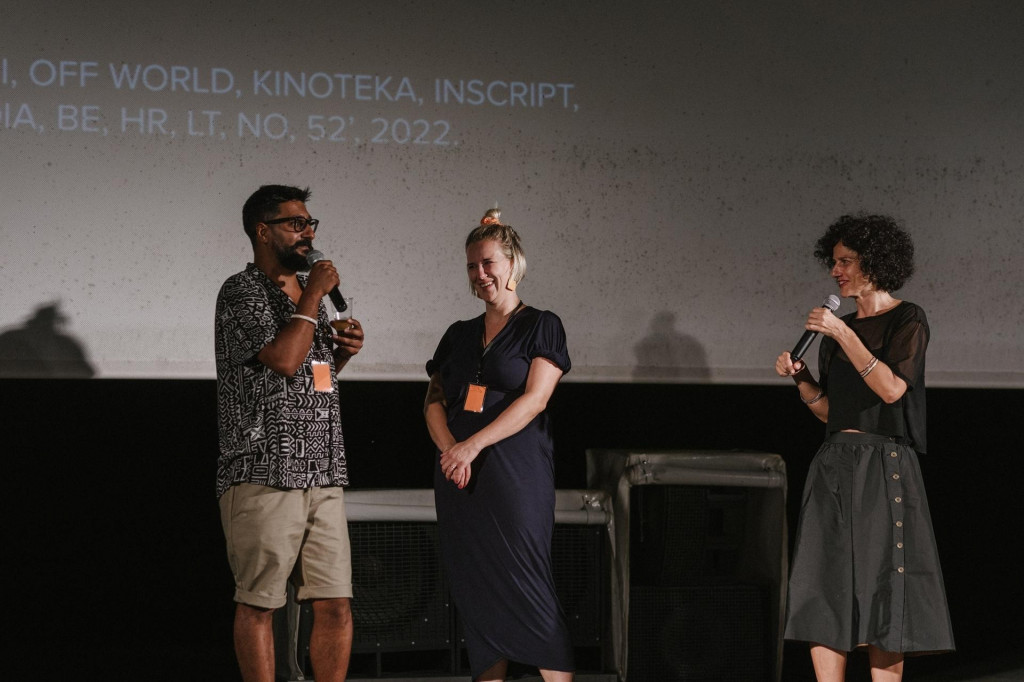 &lt;p&gt;Jelena Androić (skroz desno) na opatijskoj pozornici Liburnia Film Festivala&lt;/p&gt;