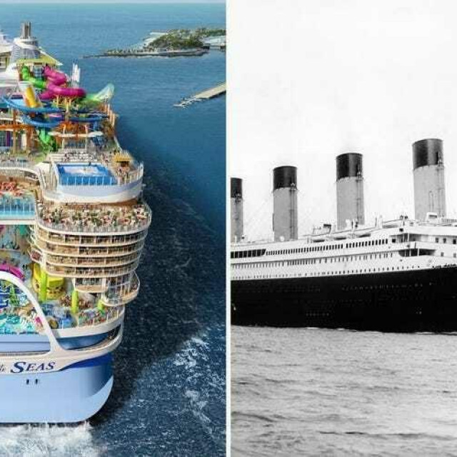 &lt;p&gt;Icon of the Seas i legendarni Titanic&lt;/p&gt;