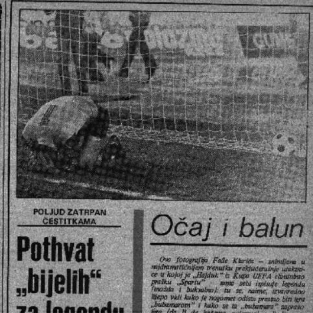 &lt;p&gt;Hajduk Sparta 1984&lt;/p&gt;