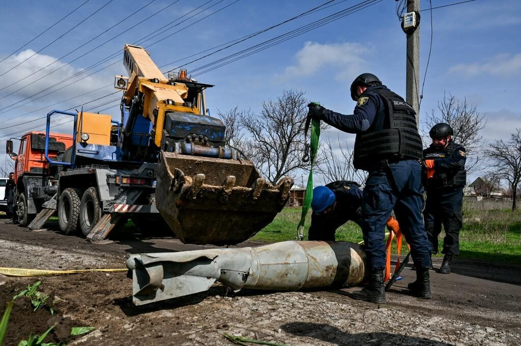 &lt;p&gt;Uklanjanje manje neeksplodirane FAB-500 kod Zaporižja&lt;/p&gt;