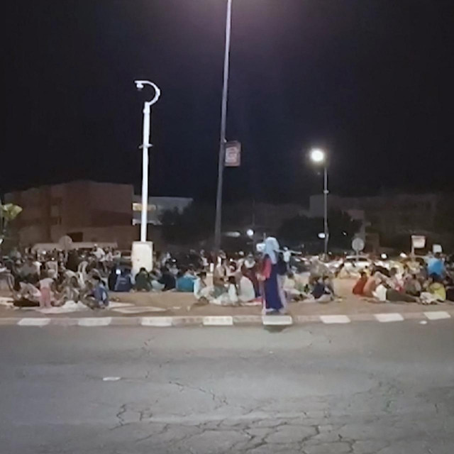 &lt;p&gt;This frame grab from video footage taken by AFPTV shows people out in the open in Marrakesh September 9, 2023, following a 6.8 magnitude earthquake that struck Morocco. Nearly 300 people have died after a powerful earthquake rattled Morocco Friday night, according to a preliminary government count, as terrified residents of Marrakesh reported ”unbearable” screams followed the 6.8-magnitude tremor. (Photo by Faisal Baddour/AFPTV/AFP)&lt;/p&gt;