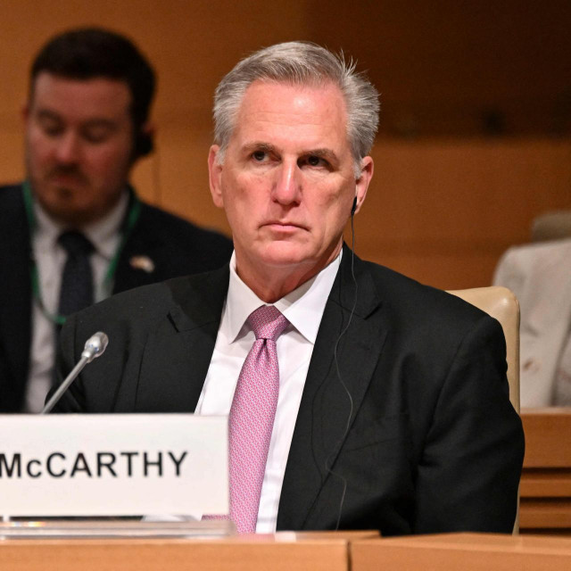 &lt;p&gt;Kevin McCarthy, Speaker of the US House of Representatives, attends the 21st G7 Speakers‘ Meeting in Tokyo on September 8, 2023. (Photo by Kazuhiro NOGI/AFP)&lt;/p&gt;