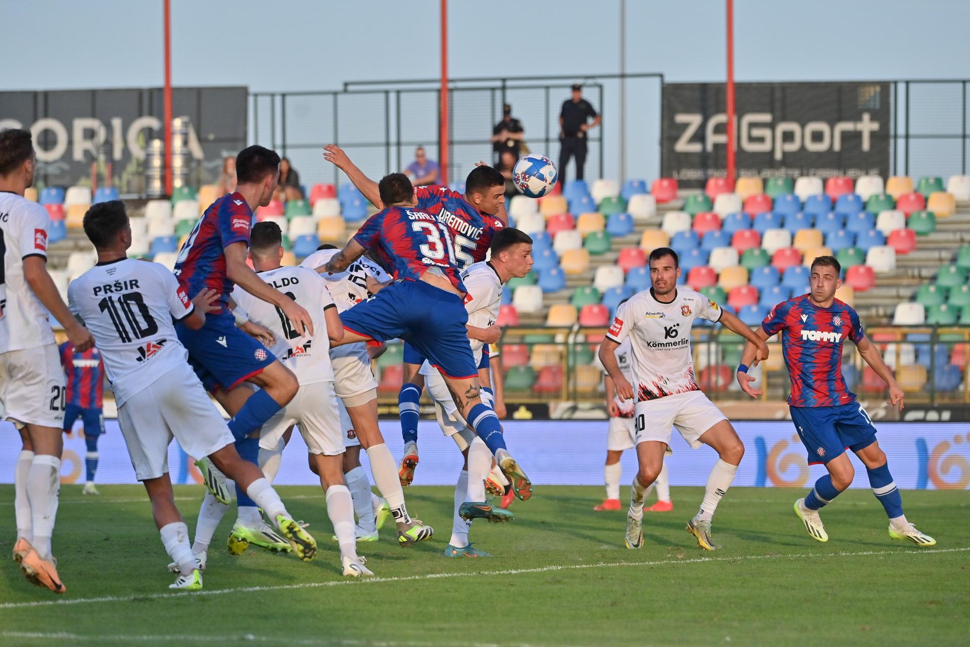 Gorica – Hajduk 0-0: Poluvrijeme siromašno izglednim prilikama - DALMACIJA  DANAS