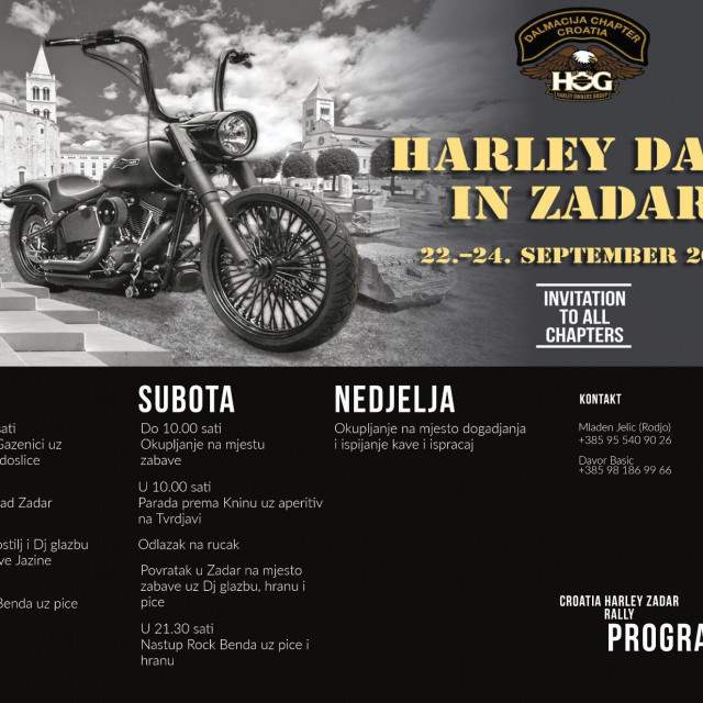 &lt;p&gt;Harley Days in Zadar&lt;/p&gt;