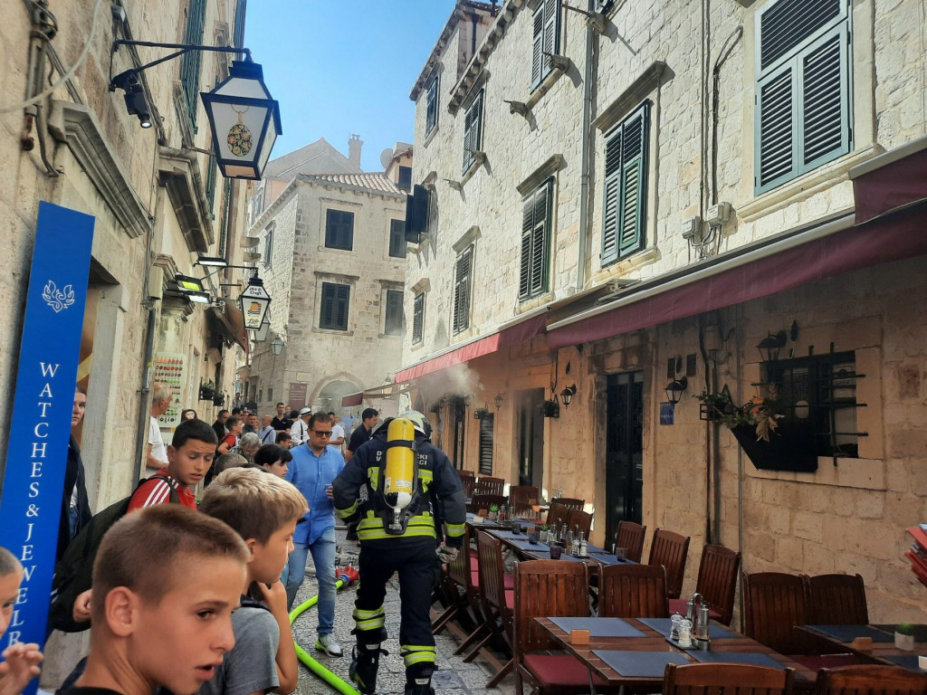 &lt;p&gt;Požar u Širokoj ulici u Dubrovniku&lt;/p&gt;