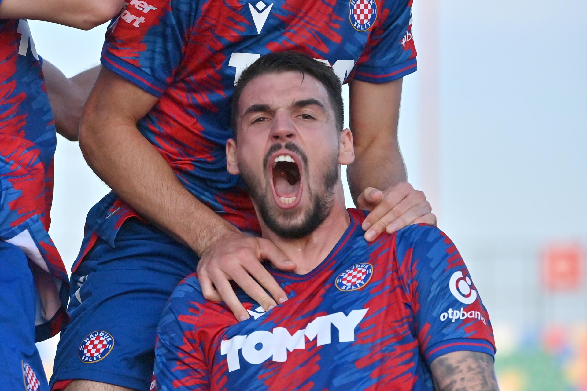 25.07.2021., Split - Hrvatski Telekom Prva liga, 2. kolo, HNK Hajduk - NK  Osijek. Mierez Ramon Nazareno Photo: Ivo Cagalj/PIXSELL Stock Photo - Alamy